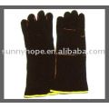 Sunnyhope leather welding working glove,welder glove